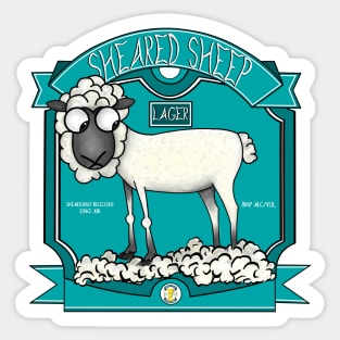 Sheared Sheep Sticker